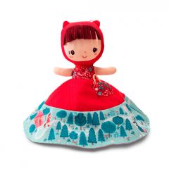 Marioneta reversible Caperucita Roja, lobo y abuelita - Lilliputiens