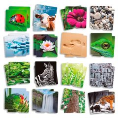 Maxi-Memory táctil naturaleza con texturas - Akros