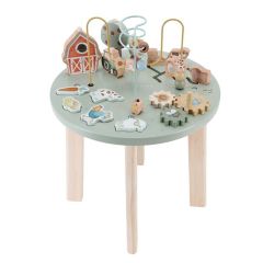 Mesa de actividades de madera Pequeña Granja - Little Dutch