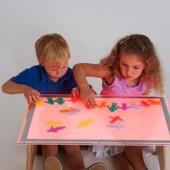 Mesa de luz de LEDS con luces de colores A2 - TickiT