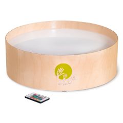Mesa de luz de LEDS de colores con bordes 47 cm - JonEly
