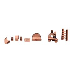 Mobiliario de madera para casita del bosque (10) - Magic Wood