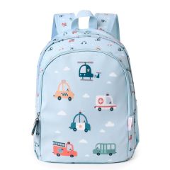 Mochila mediana Vehículos City Cars - Tutete