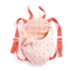 Mochila de porteo o portabebés para muñecas Pomea - Djeco