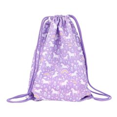 Mochila saco con cuerdas Unicornios - A Little Lovely Company