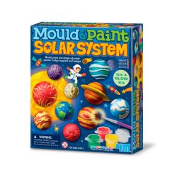 Kit para moldear y pintar imanes Sistema Solar - Mould&Paint - 4M