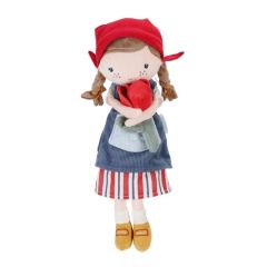 Muñeca granjera Rosa con tulipán 33 cm - Little Dutch