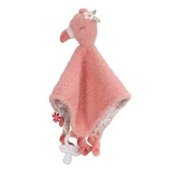 Muñeco Doudou flamenco de peluche Safari Friends - Little Dutch