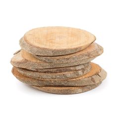 Óvalos de madera 10 cm 250 g - Deukaliptus