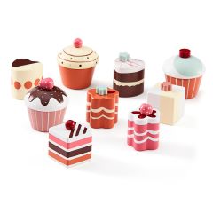 Pasteles  y cupcakes de madera (9) - Kid's Concept