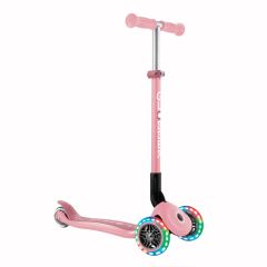 Patinete plegable Primo Foldable rosa pastel con luces - Globber