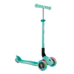 Patinete plegable Primo Foldable verde menta con luces - Globber
