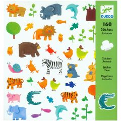 Pegatinas animales (160) - Djeco