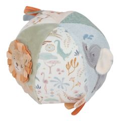 Pelota sensorial de peluche Safari Friends - Little Dutch