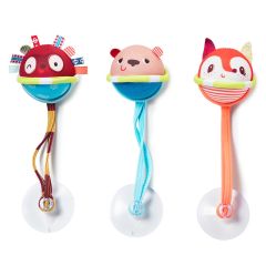 Pelotas para bañera Animales: lémur, zorro y oso - Lilliputiens