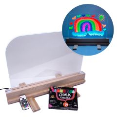 Pizarra de luz de LEDS de colores mágica - R-cre@