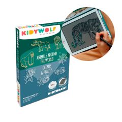 Plantillas de repuesto para Kidydraw Animales, océano y piratas (60) - Kidywolf