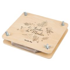 Prensador de madera para flores y hojas - Moulin Roty