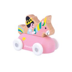 Princesa con unicornio de madera Cross Roads - Janod