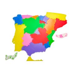 Puzle mapa comunidades de España translúcido 20 piezas - Sumando Momentos