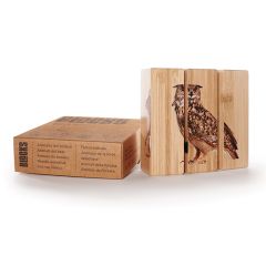 Rompecabezas 3 bloques de madera Animales del bosque - Nowordbooks