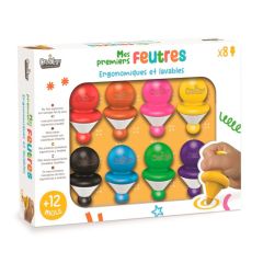 Rotuladores ergonómicos de colores (8) - Crealign