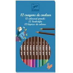 Lápices acuareables Clásico (12) - Djeco