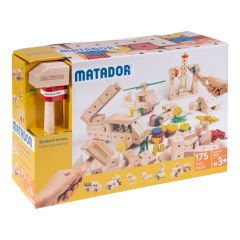 Set de construcción de madera Maker 175 piezas - Matador