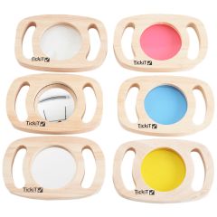 Paneles de madera de colores (6) - TickiT
