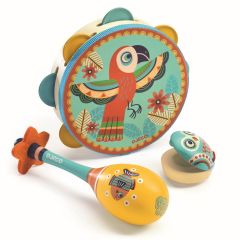 Set 3 instrumentos de madera Animambo - Djeco