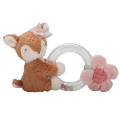 Sonajero cervatilla de peluche con anillo Jardín de Hadas - Little Dutch