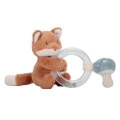 Sonajero zorrito de peluche con anillo Amigos del Bosque - Little Dutch
