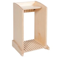 Stand de madera para pizarras - Montessori