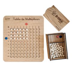 Tablas de multiplicar de madera Montessori (2) - R-cre@