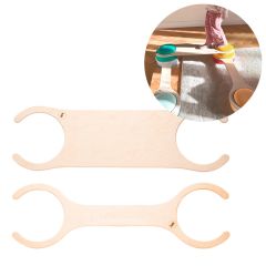 Tablas de equilibrio de madera para Stapelstein (2) - Lulo