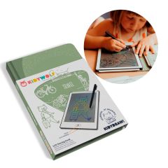 Tableta o pizarra de dibujo y escritura portátil Kidydraw Mini Viajes - Kidywolf
