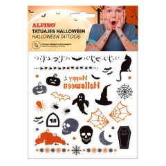 Tatuajes metalizados Halloween - Alpino