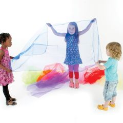 Telas de organza de colores 1 x 1,5 metros (7) - TickiT