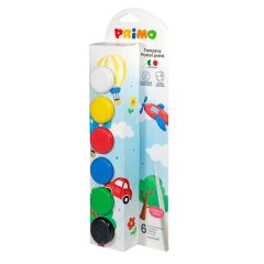 Témperas colores básicos 25 ml (6) - Primo
