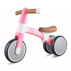 Triciclo correpasillos rosa pastel - Hape
