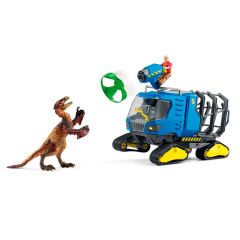 Vehículo oruga con conductor y dinosaurio Dinosaurs - Schleich